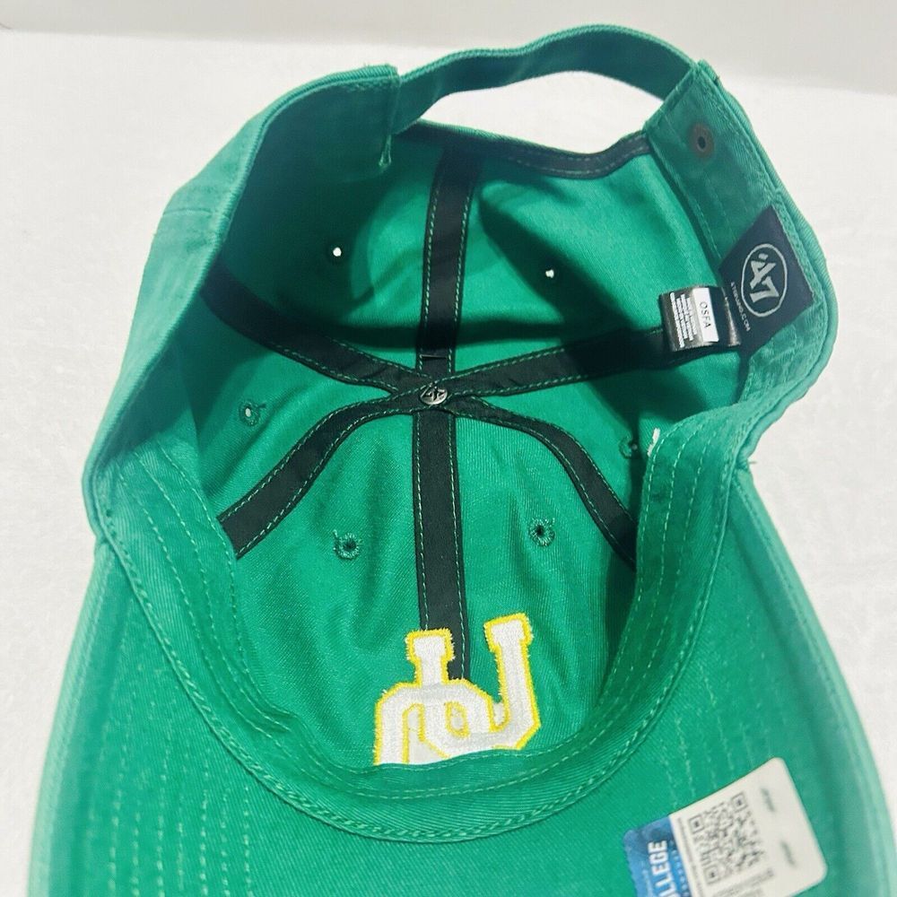 '47 Brand Oregon Ducks CFP Playoffs Clean Up Adjustable Hat Cap‎ Green NCAA - Picture 6 of 6